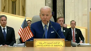 Biden tells Arab leaders US 'will not walk away' from Middle East | AFP