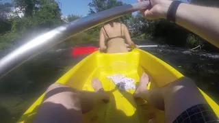 Kayaking Neretva river