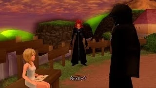 KH2FM Japanese cutscenes with English subtitles [HD Widescreen] [Part 7] 「Sora's Awakening」