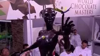 Vincent Vallée's creations for the World Chocolate Masters final 2015