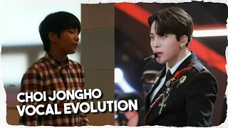 choi jongho //vocal evolution