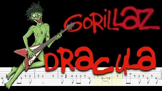 Gorillaz - Dracula (Bass Tabs and Notation ) By @ChamisBass  #chamisbass #basstabs #gorillaz