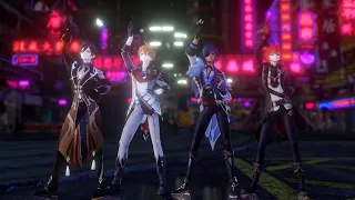 【Genshin Impact MMD】K/DA 'MORE' 【Kaeya, Diluc, Zhongli, Childe】