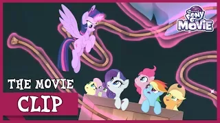 The Mane 6 Escape From Tempest To Mount Aris! | My Little Pony: The Movie [Full HD]