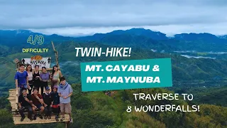 Mt. Maynuba & Mt. Cayabu traverse to 8 Wonderfalls