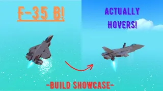 I Made a Working F-35 VTOL In Trailmakers! | Showcase