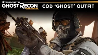 Ghost Recon Wildlands - How to make Simon "Ghost" Riley Outfit (COD MW2 Ghost Skin)