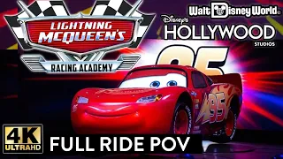 Lightning McQueen's Racing Academy - 4K POV - Disney Hollywood Studios