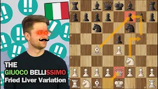 WIN IN 7 MOVES | NEW Fried Liver Trap