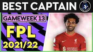FPL Gameweek 13 Best Captain | Fantasy Premier League Tips 2021/22