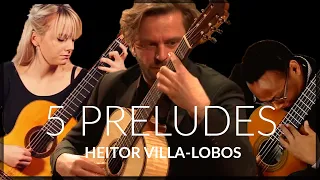 Five Preludes by Heitor Villa-Lobos | Siccas Guitars