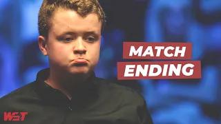 Stan Moody vs Zhou Yuelong MATCH ENDING! | BetVictor Northern Ireland Open Qualifying 2023