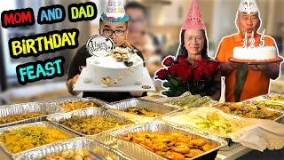 My MOM & DAD BIRTHDAY DINNER FEAST