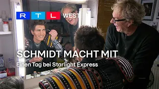 Schmidt macht mit: Einen Tag bei Starlight Express | RTL WEST