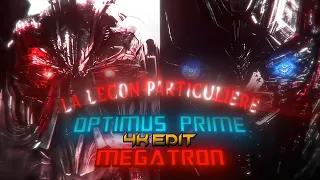 Brotherhood Between Optimus Prime And Megatron Edit | Transformers 4K Edit | 🎵La Leçon Particulière🎵