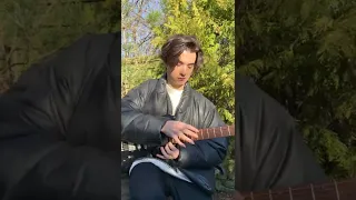 Marcin plays Tears In Heaven on electric (Clip)