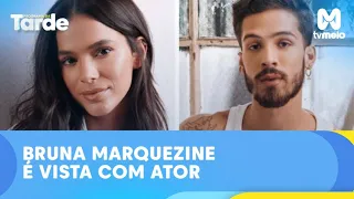 Bruna Marquezine é vista novamente com João Guilherme e é vista em boate com astro internacional