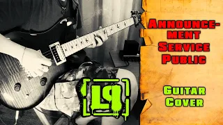 Linkin Park - Announcement Service Public | guitar cover + tab | mike KidLazy