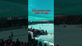 Ice hockey ⛸️ 🏒 final b/w ITBP vs LSRC. #icehockey #ladakh #stanzinthayas #leh #shorts #shortreels