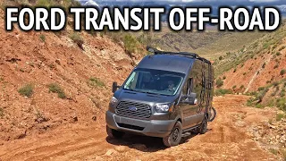 We're Taking a 4x4 Ford Transit Camper Van Off-Road | Storyteller Overland MODE