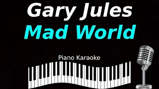 Gary Jules - Mad World (Piano Karaoke) Original Key