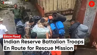 Indian Troops Launch Rescue Mission Amid Sikkim Crisis