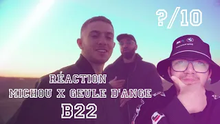 Je réagis au clip de @Michou B22 avec Gueule D'ange + Je donne une note en fin de vidéo