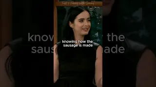 Krysten Ritter Knows How the Sausage is Made 🌭 #shorts #comedy #craigferguson