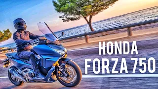 🔴 2021 Honda Forza 750 - ✅Test Ride Review on the Race Track