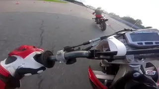 Onboard CRF450 -- Chasing SXV550 Gone wrong || Third session Midlands