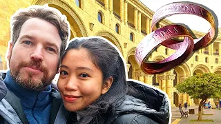 FOREIGNERS GOT MARRIED IN ARMENIA / FILIPINA AND RUSSIAN