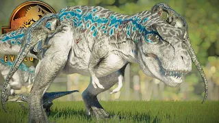 BLUE became a T-REX!!! Jurassic World Evolution 2 🌎 Dinosaur Pack Battles & Breakout!