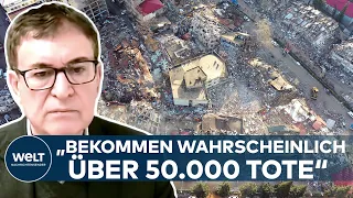 ERDBEBEN-KATASTROPHE: „Informationen besagen, dass wir wahrscheinlich über 50.000 Tote bekommen“