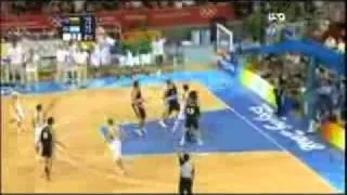 Argentina Vs Lithuania, Kleiza.flv