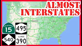 Why THESE Highways Are Not Yet Interstates | The ALMOST Interstates