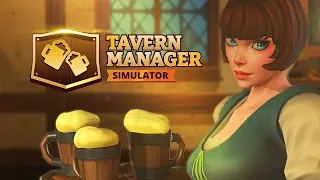 Tavern Manager Simulator (Demo) Новый симулятор. #симулятор #обзор #gameplay