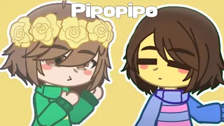 Pipo Pipo | Undertale Frisk and Chara | gacha club meme