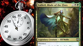 20-Second Deck Tech: Lathril, Blade of the Elves || Magic: the Gathering #Shorts