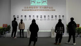 Bekämpfung des Coronavirus: Wuhan-Ausstellung in Wuhan über Wuhan