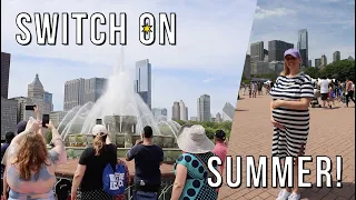 It's Not Summer in Chicago Until Buckingham Fountain is On! | ACS Chicago Marathon Kick Off