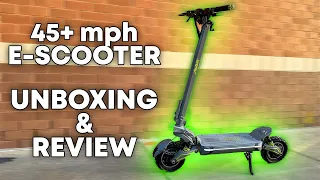 45+ MPH e-Scooter! - Mukuta 10 Plus Unboxing & Review