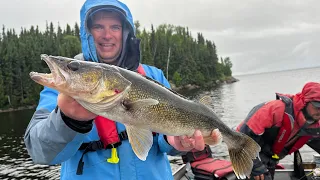 Incredible Walleye Fishing at Canadian Fly In Camp
