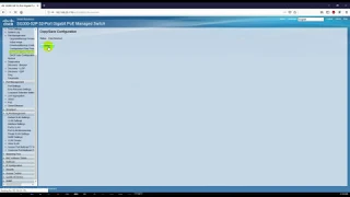 Cisco SG300-52P 52-port Gigabit PoE Switch Password Change, Vlan Create.