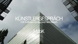 MdbK | Künstlergespräch mit Andreas Gursky und Neo Rauch