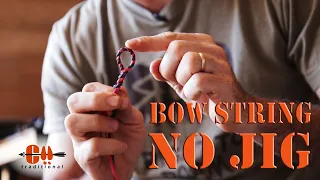 Make a Flemish Twist Bow String - NO JIG