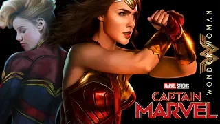 Wonder Woman | Captain Marvel Trailer Style