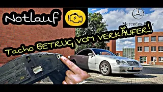 CL 500 Mercedes Verkäufer pfuscht am Tacho | NOTLAUF V8 ohne Power | FEHLERSUCHE