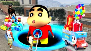 Shinchan Died But Who Killed ? Franklin Chop Find In GTA 5 ! | GTA 5 AVENGERS Emotional Video