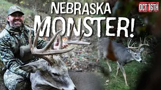 MONSTER Buck in NEBRASKA | OCTOBER Bow Hunting | Realtree Road Trips