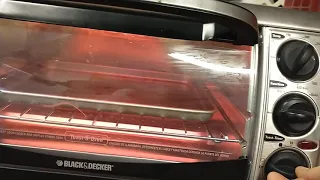 Fire hazard! My toaster oven started by itself... (Black & Decker TO1491S stainless steel toaster)